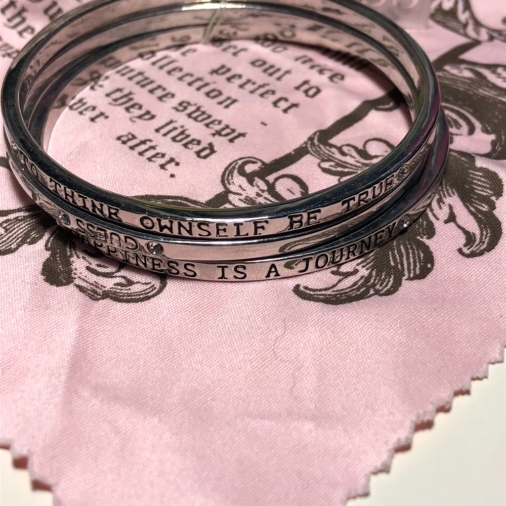 GUESS Triple Bangle Bracelet - Picture 2 of 2